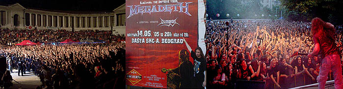 European Megadeth Tour